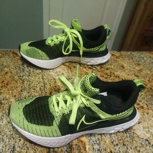 Nike React Infinity Run FK 2-Men’s Size 7 (CT2357-700) Running Neon